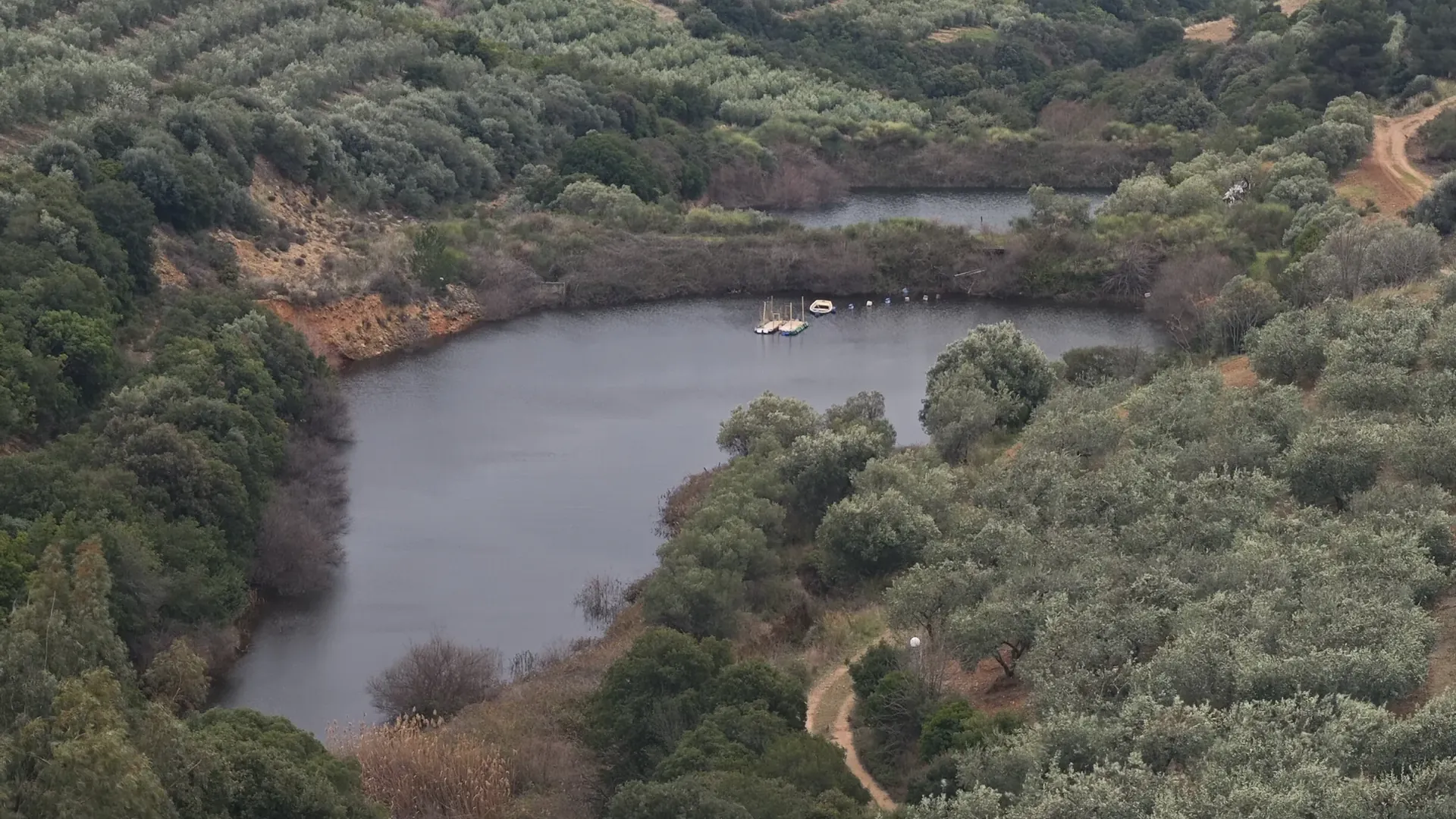 Ταμιευτήρας αεροφωτογραφία